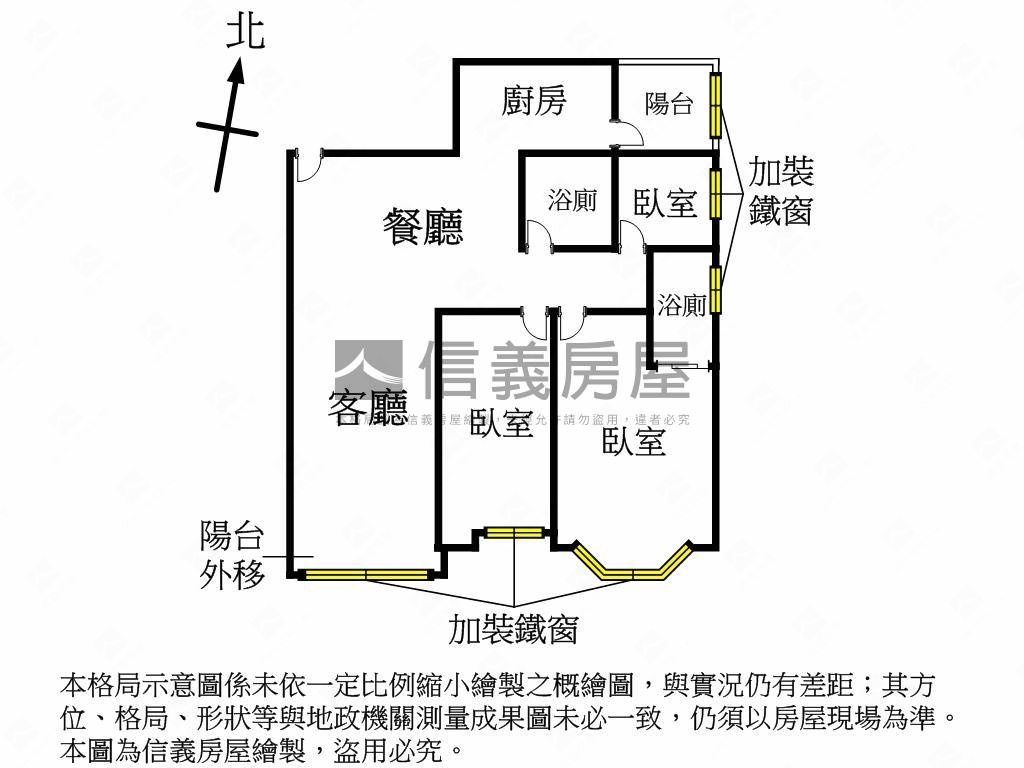 靜雅。聯邦３房房屋室內格局與周邊環境