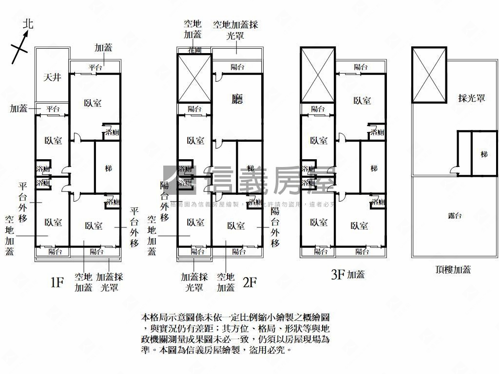 近銘傳旁１１間套房收租天房屋室內格局與周邊環境