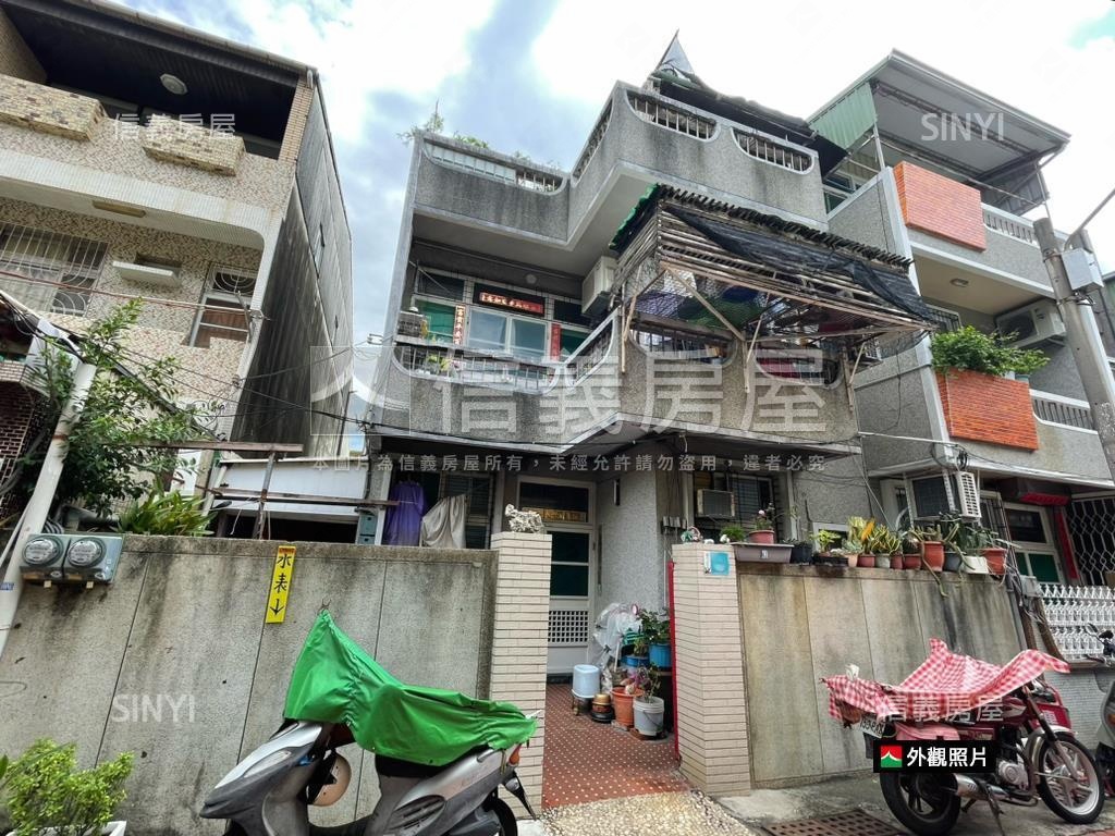 安平雙城區大地坪朝南透天房屋室內格局與周邊環境
