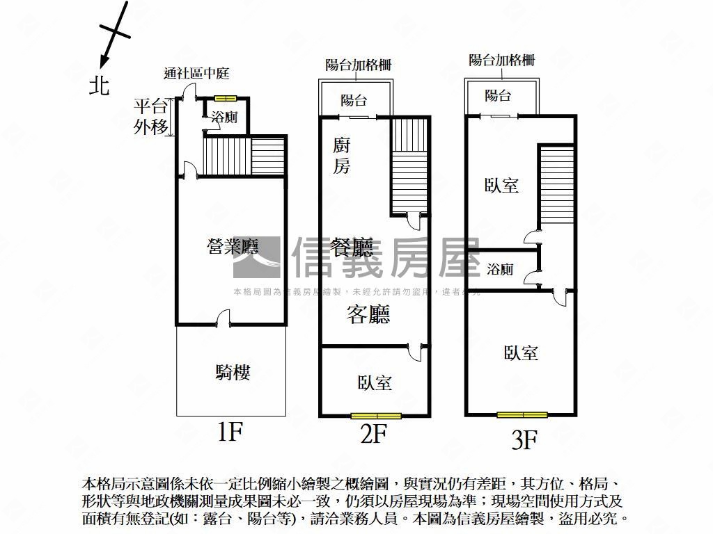 店住３層樓近中清路附車位房屋室內格局與周邊環境