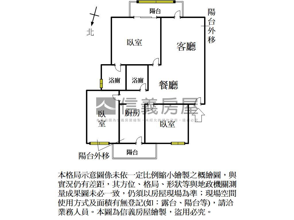 站前優質成家三房房屋室內格局與周邊環境