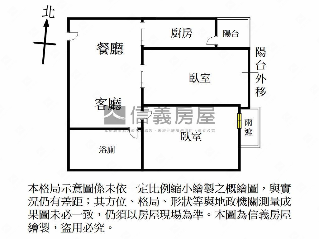 城又青次頂樓美妝二房車位房屋室內格局與周邊環境