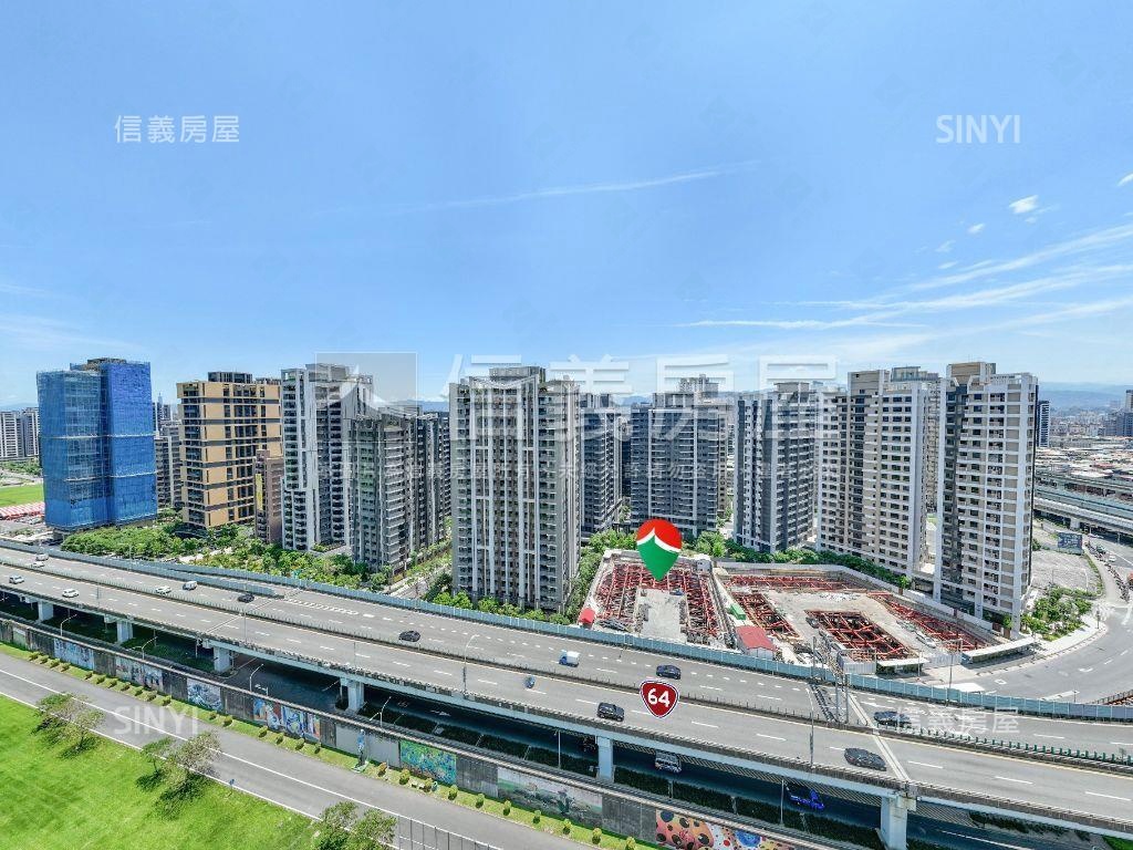 江翠重劃區河景三房車位房屋室內格局與周邊環境