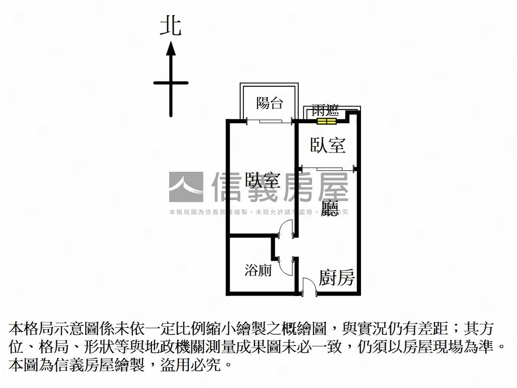 遠雄首府精緻高樓２房房屋室內格局與周邊環境