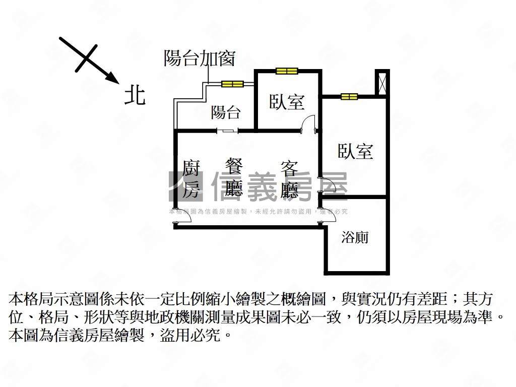 七張商圈精品二房房屋室內格局與周邊環境