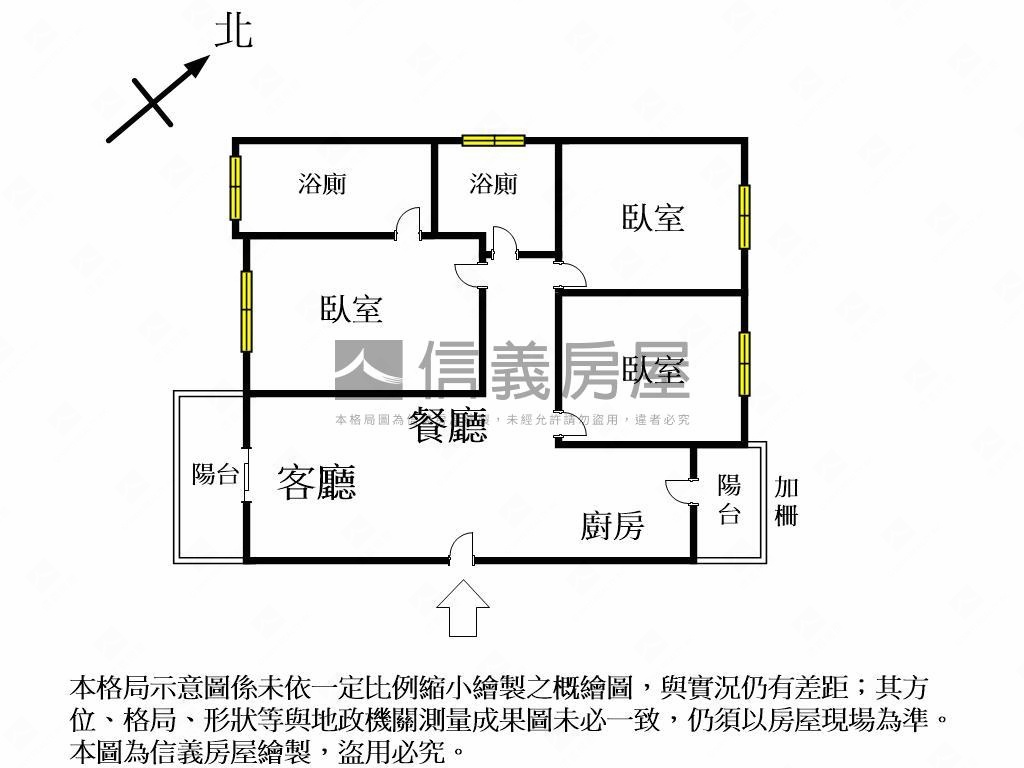 森之驛綠蔭裝潢大３房平車房屋室內格局與周邊環境