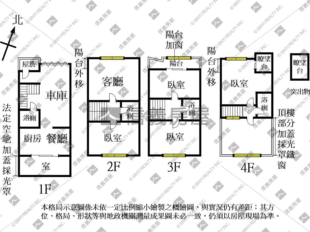 近未來太子商場二期透天房屋室內格局與周邊環境