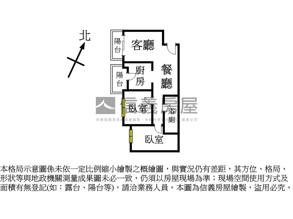 微風｜採光兩房車位房屋室內格局與周邊環境