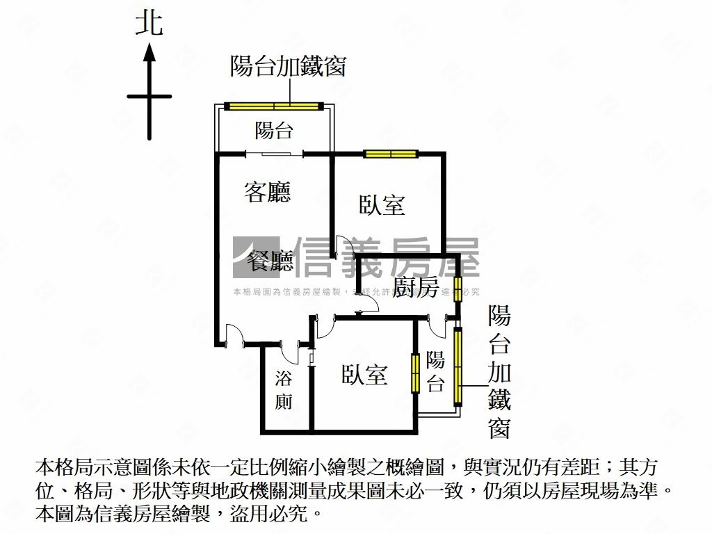 近捷運～力霸高樓兩房極品房屋室內格局與周邊環境