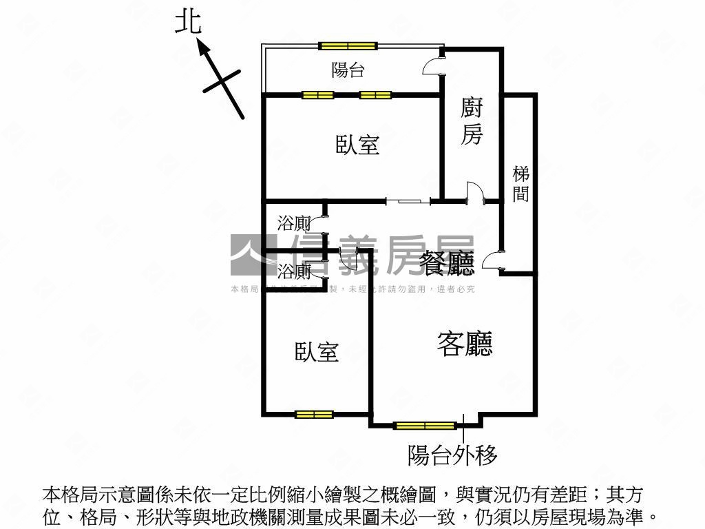 台北大學城＊次頂樓景觀戶房屋室內格局與周邊環境