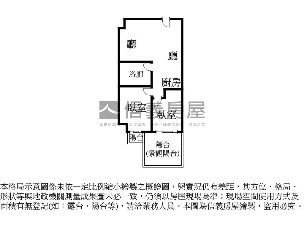 港灣１號院Ａ２-３３房屋室內格局與周邊環境