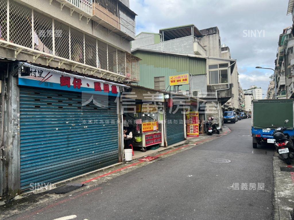 市場三角窗金店面房屋室內格局與周邊環境