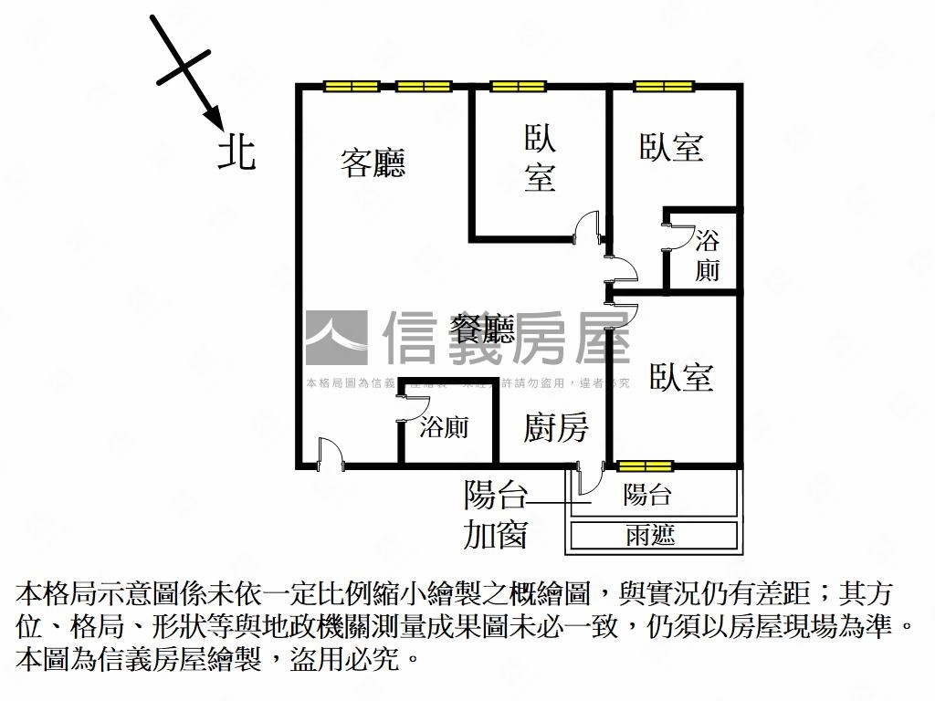 台科大區河岸美三房雙車位房屋室內格局與周邊環境