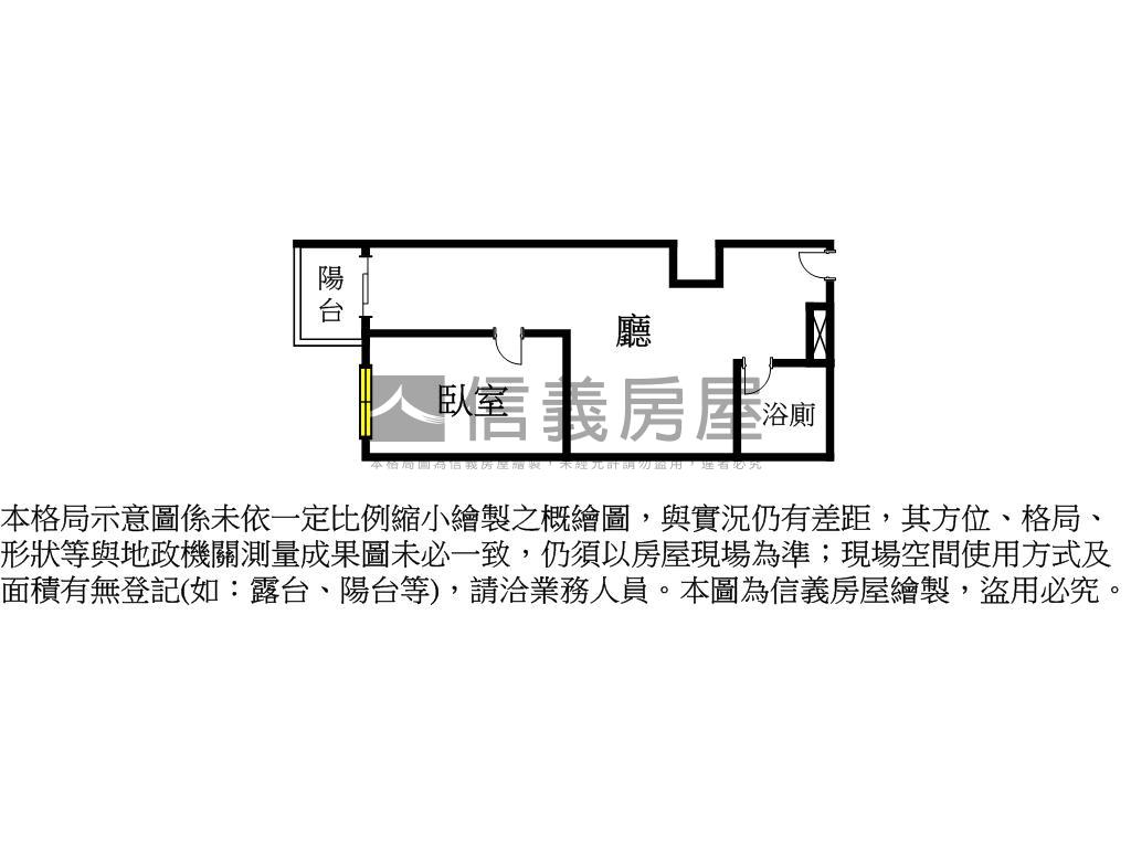 Ａ７大亮波波中高樓層房屋室內格局與周邊環境