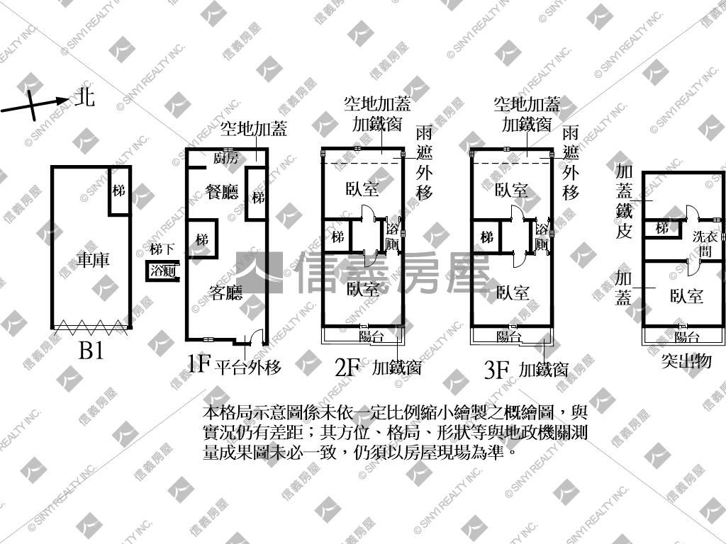 近家樂福稀有釋出大透天房屋室內格局與周邊環境