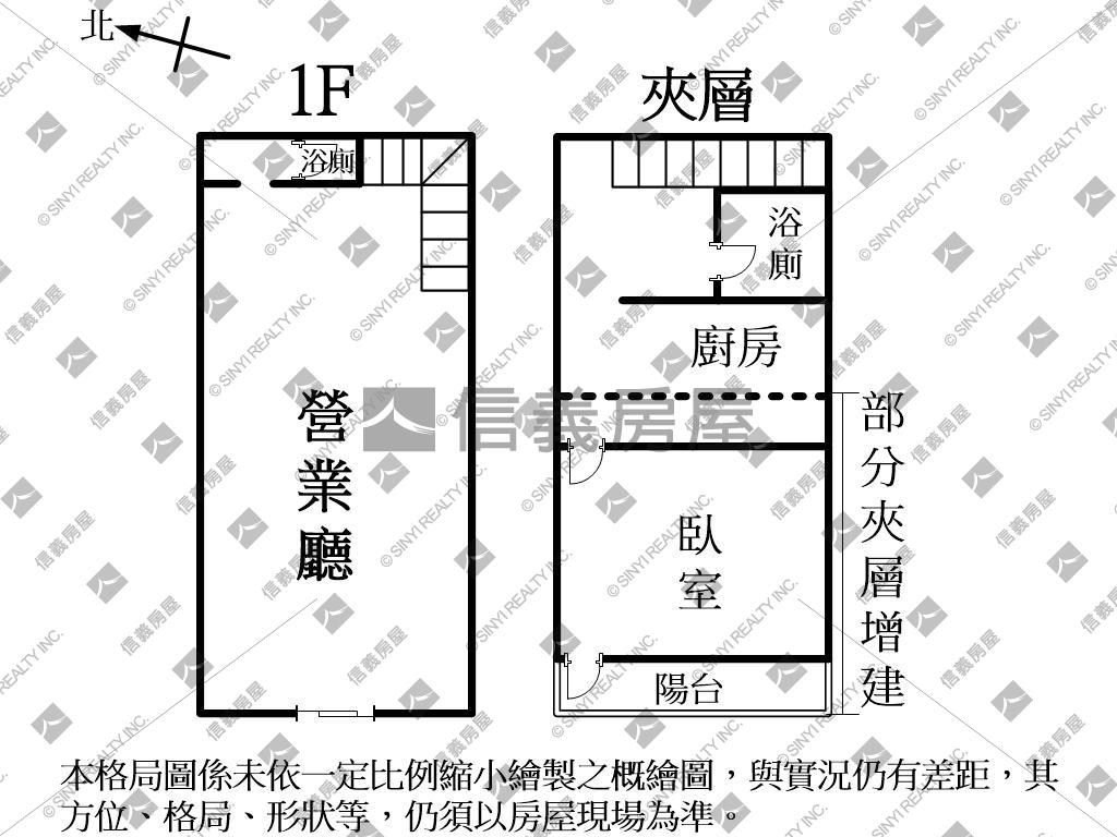 【學校旁店面】烏日店面房屋室內格局與周邊環境