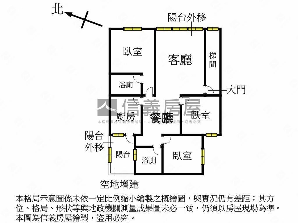 近北士科～附裝潢邊間３房房屋室內格局與周邊環境