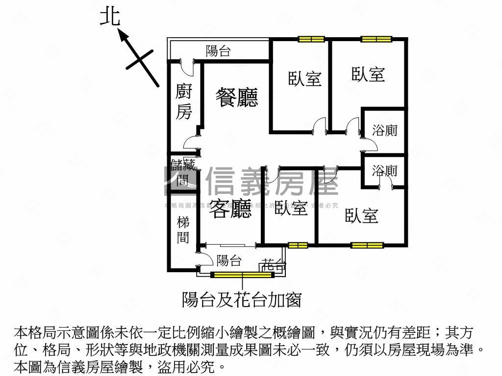 豪氣大坪數新城四房房屋室內格局與周邊環境