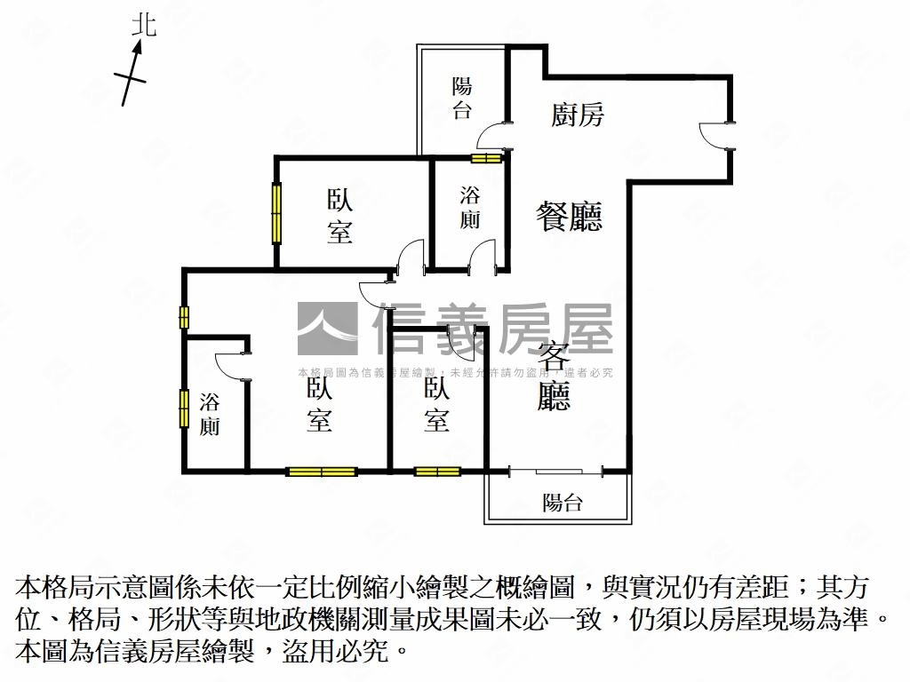 春福年年景觀三房平車房屋室內格局與周邊環境