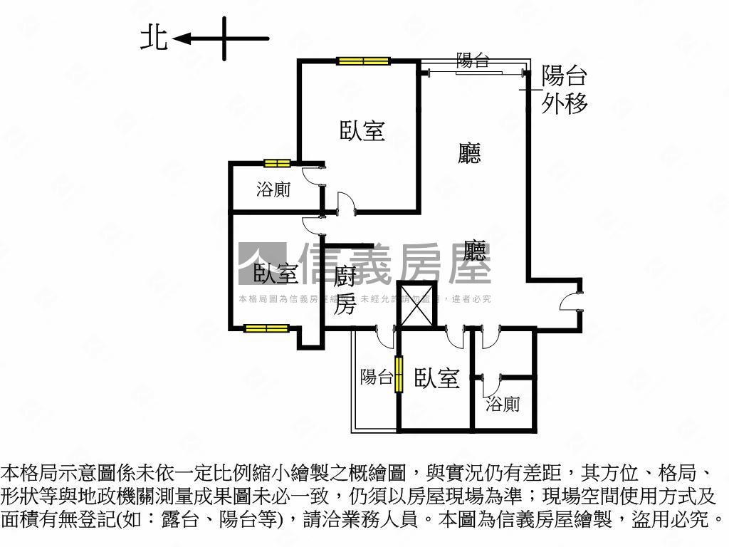 遠揚加州森活三房房屋室內格局與周邊環境