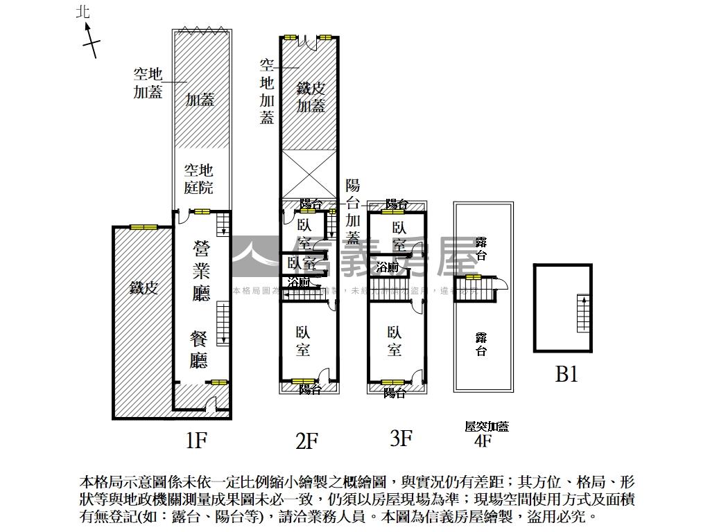 舊愛神農街老厝房屋室內格局與周邊環境
