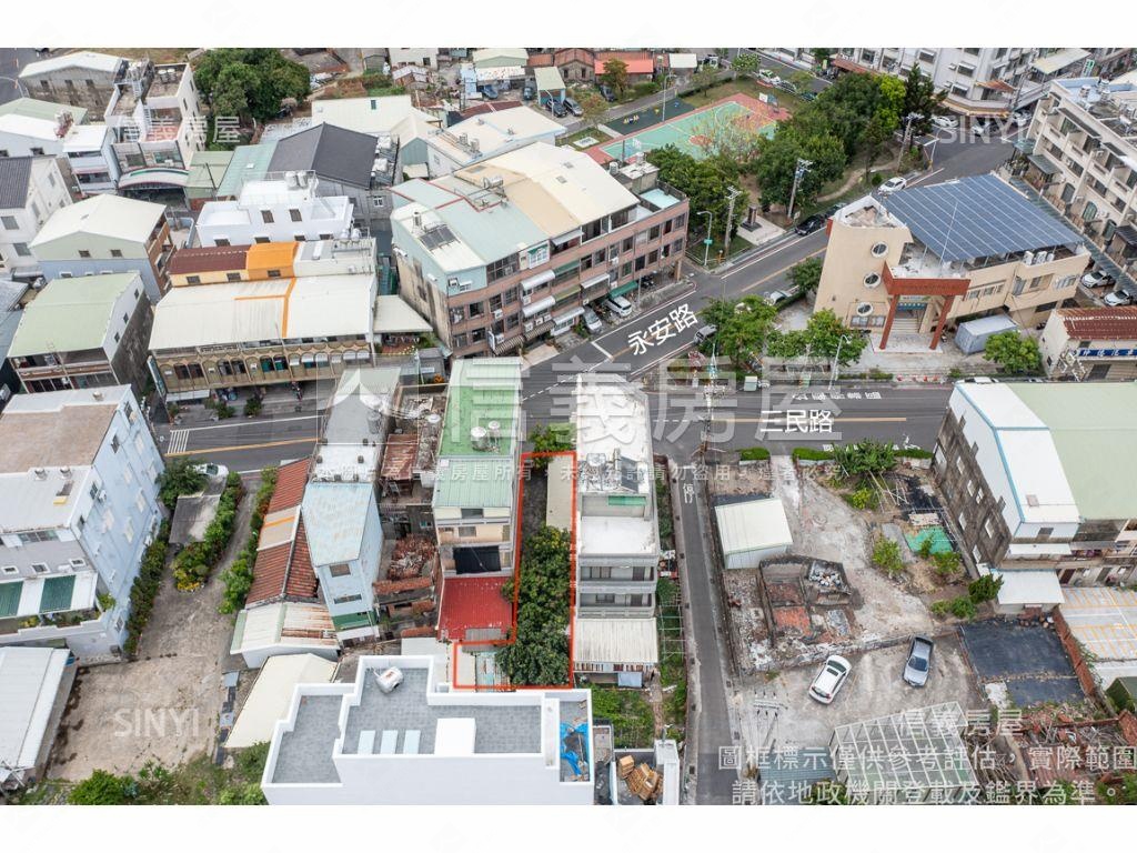 市中心約６５坪土地房屋室內格局與周邊環境