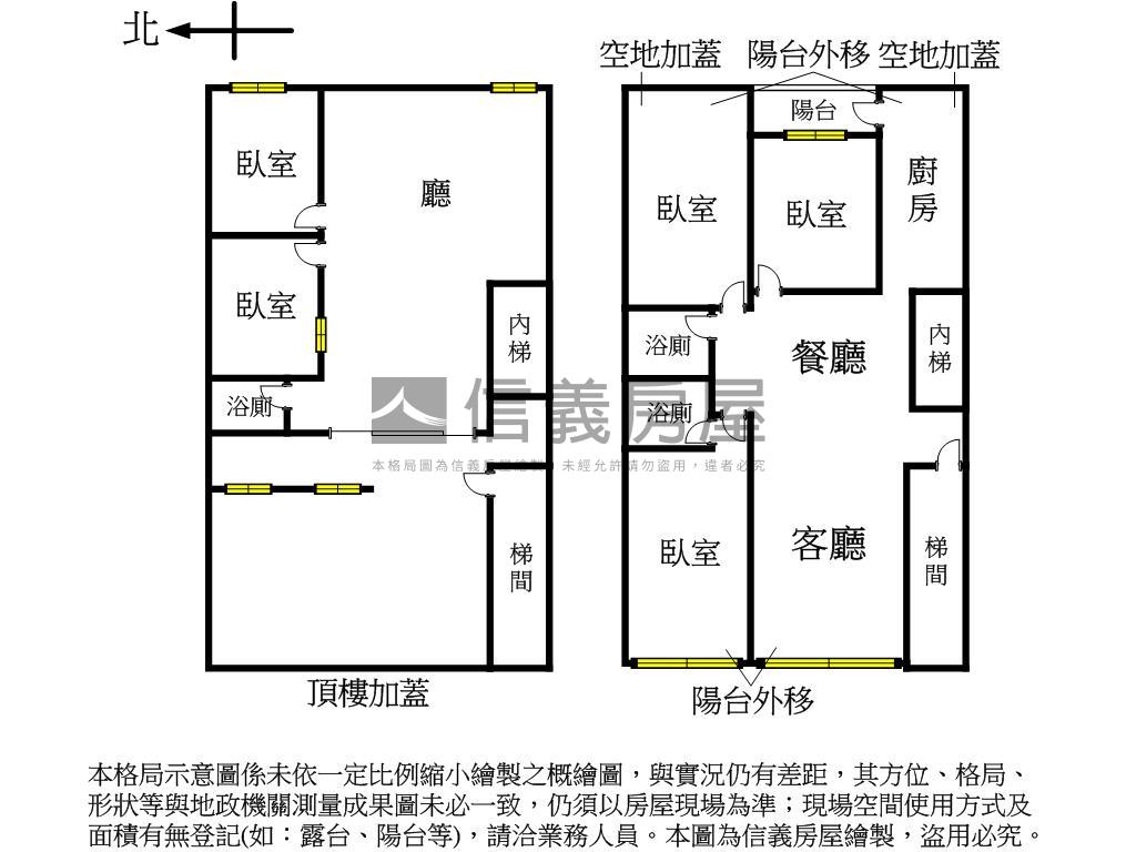 亮麗頂加方正大空間房屋室內格局與周邊環境