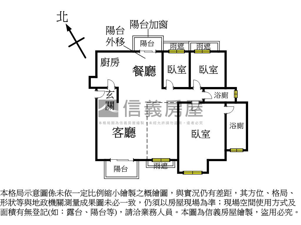 ⭐近高鐵絕頂３房＋１平車房屋室內格局與周邊環境