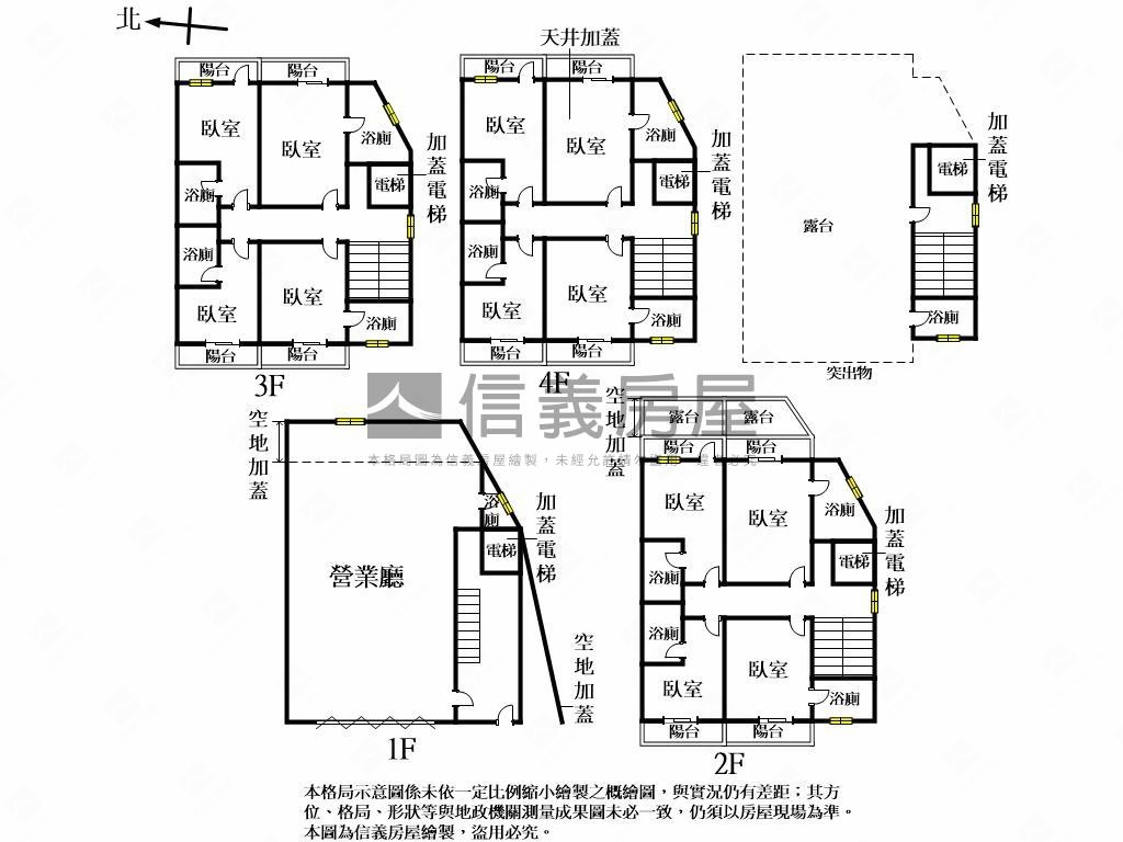 軟體園區邊間臨路店套房屋室內格局與周邊環境
