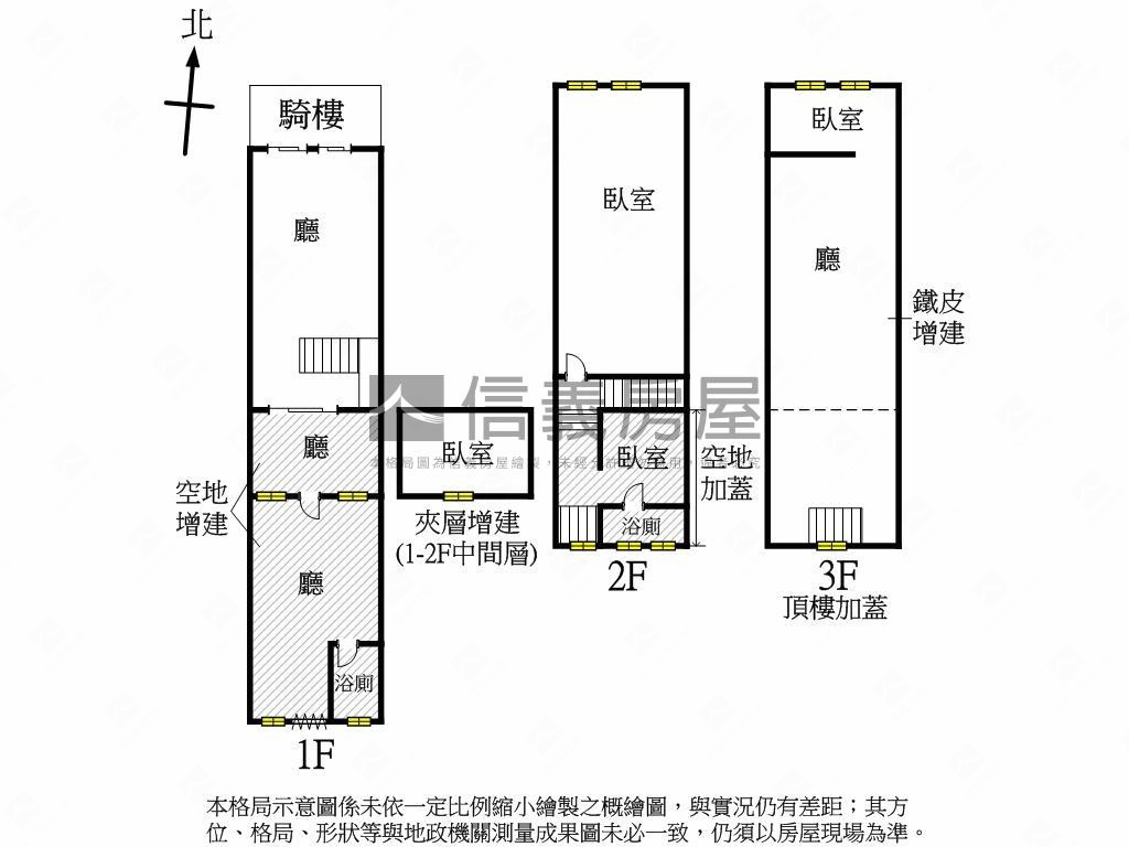 農十六活巷稀有透天房屋室內格局與周邊環境