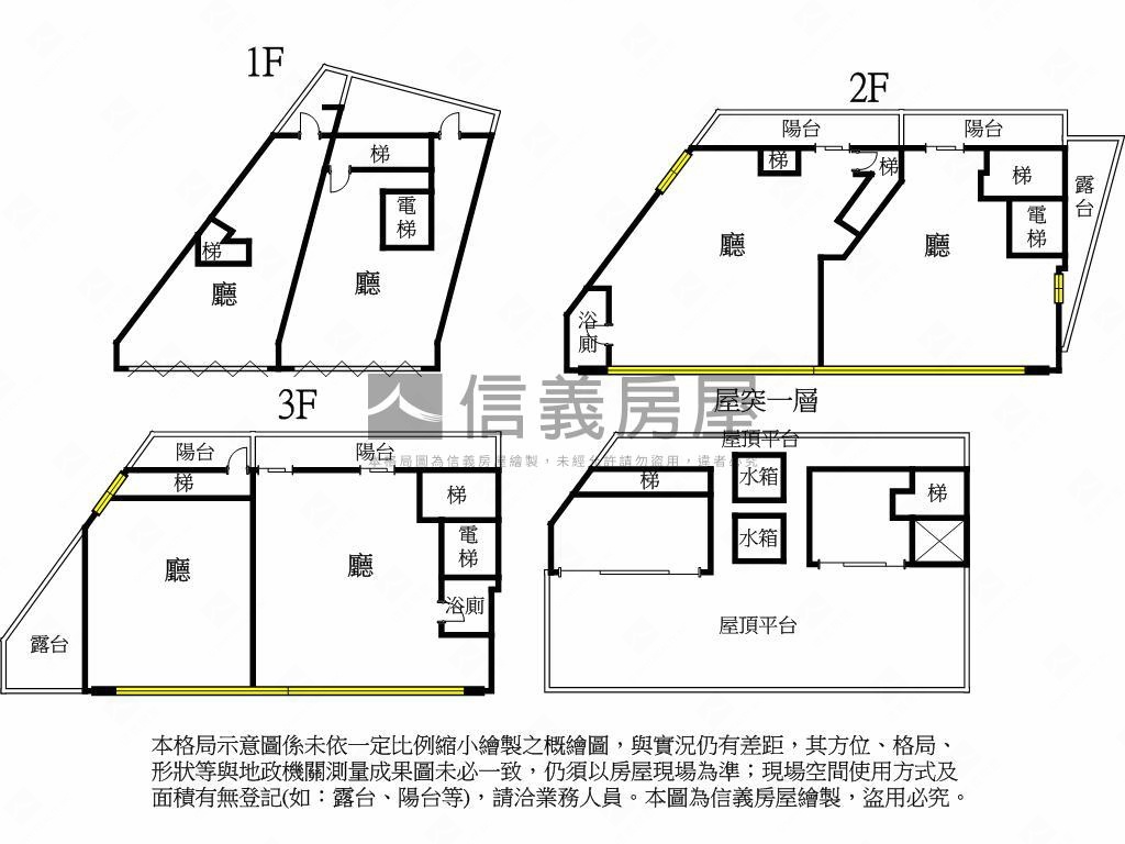 咊陽和整棟電梯商辦房屋室內格局與周邊環境