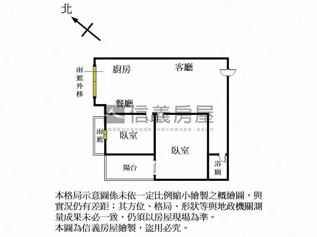 碧友富貴小資首購採光兩房房屋室內格局與周邊環境