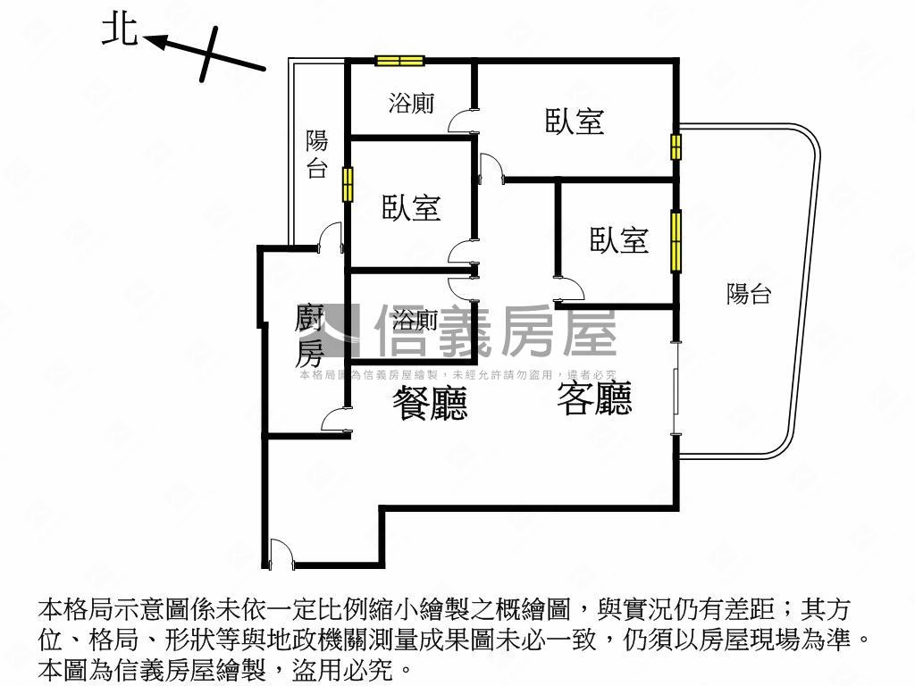 橋頭新市鎮．高樓三房平車房屋室內格局與周邊環境