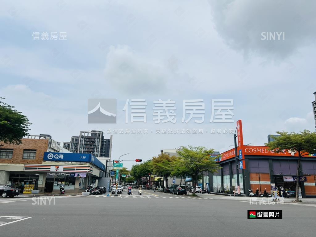 和緯路醒目三角窗金店房屋室內格局與周邊環境