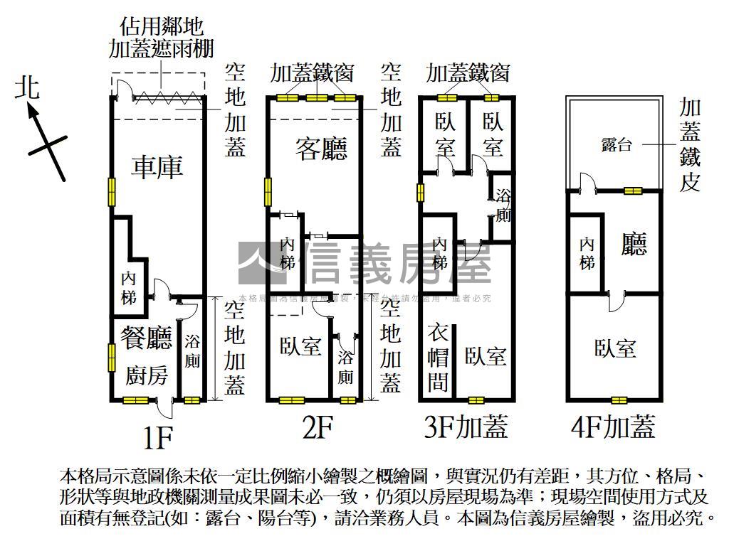 忠福商圈好停車透天房屋室內格局與周邊環境
