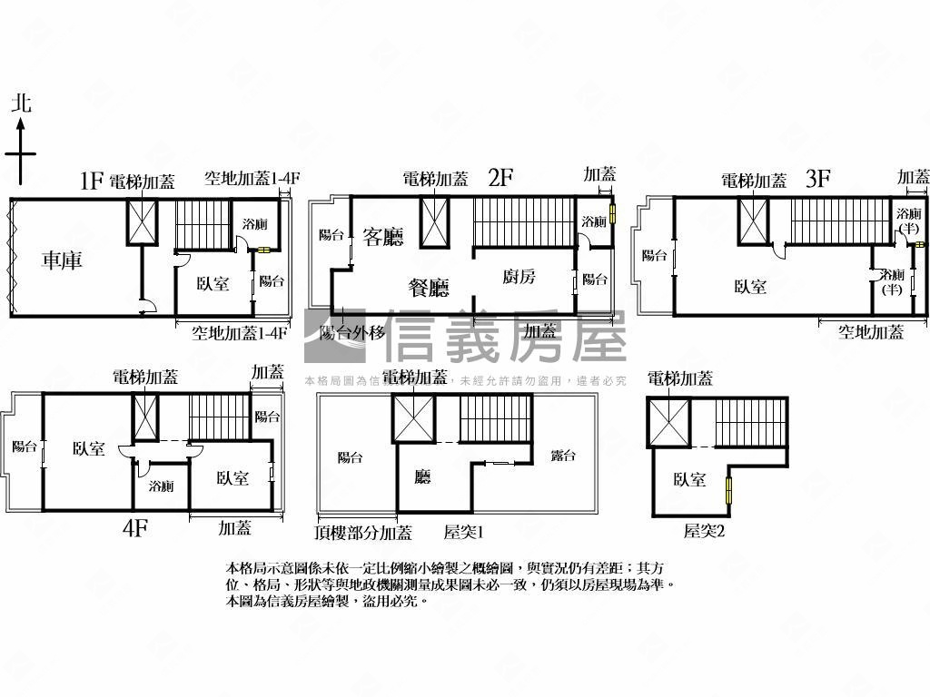 頭家學區有電梯別墅好視野房屋室內格局與周邊環境