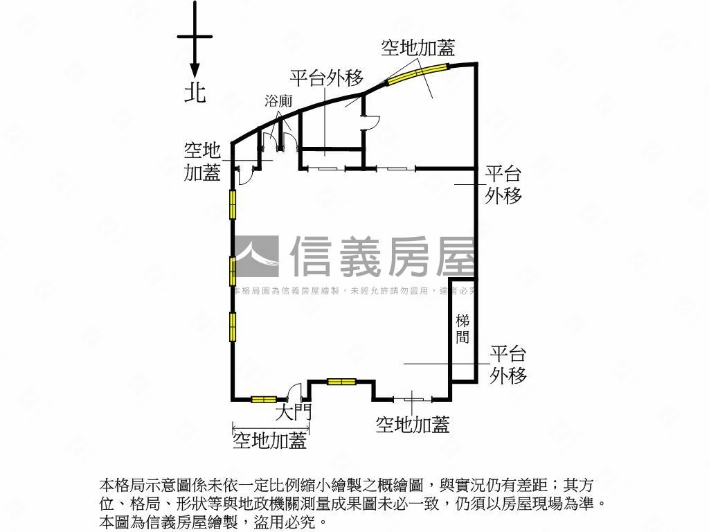 淡大大招牌金店面房屋室內格局與周邊環境