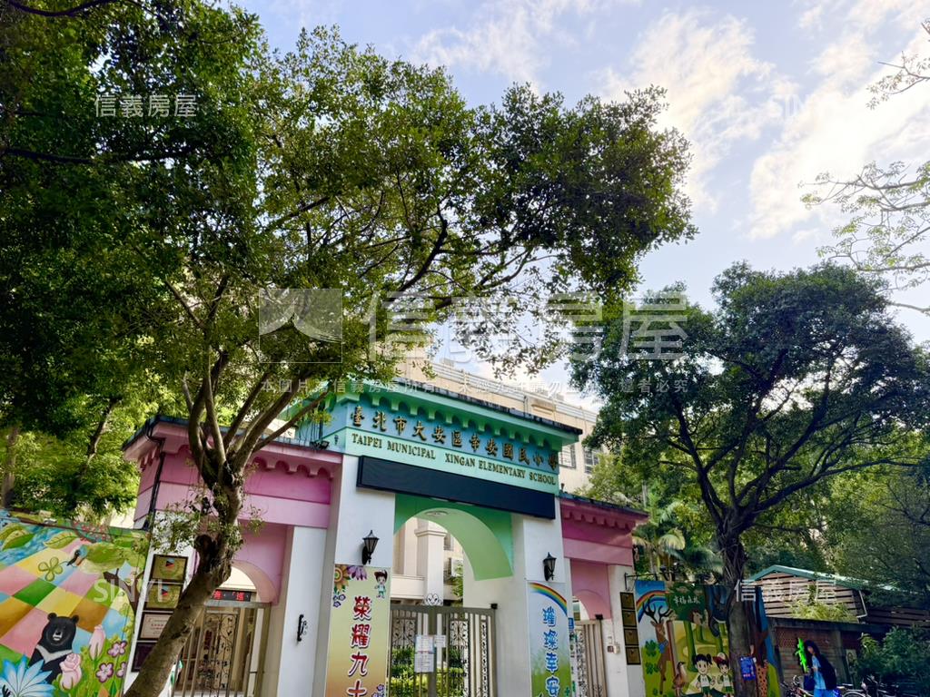 大安森林公園面寬車庫一樓房屋室內格局與周邊環境
