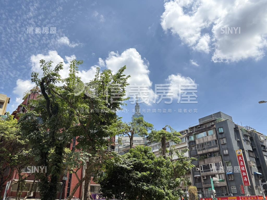 信義安和坡道平面車位房屋室內格局與周邊環境