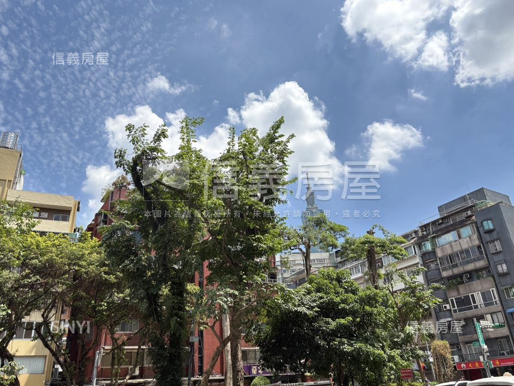 信義安和坡道平面車位房屋室內格局與周邊環境