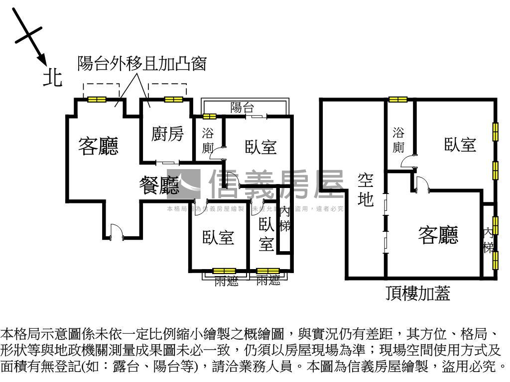 大安電梯頂加＋車位房屋室內格局與周邊環境