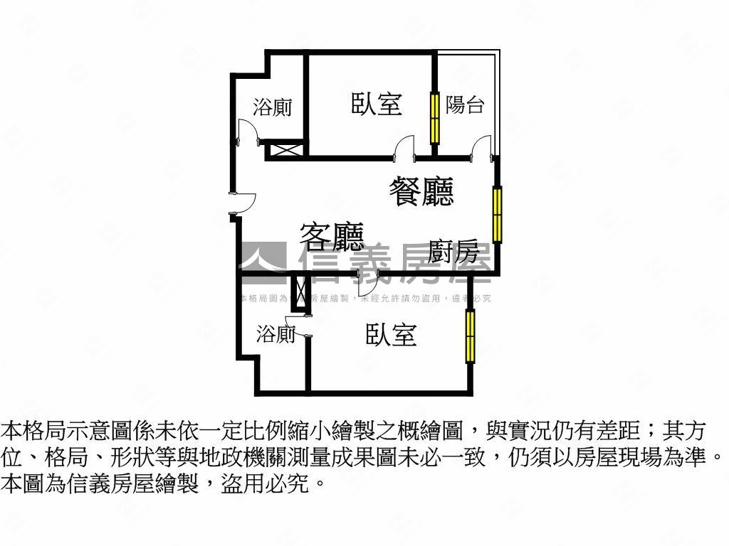 允將青曦兩房附平面車位房屋室內格局與周邊環境