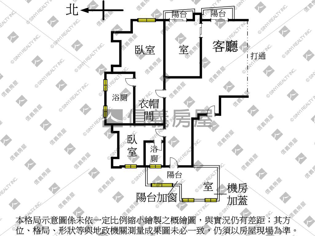 ㊣台北御園面關渡美景Ａ戶房屋室內格局與周邊環境