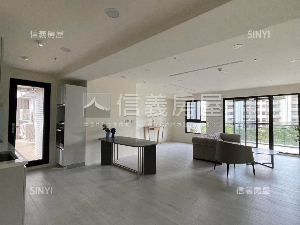 美麗華大方面公園露台戶房屋室內格局與周邊環境