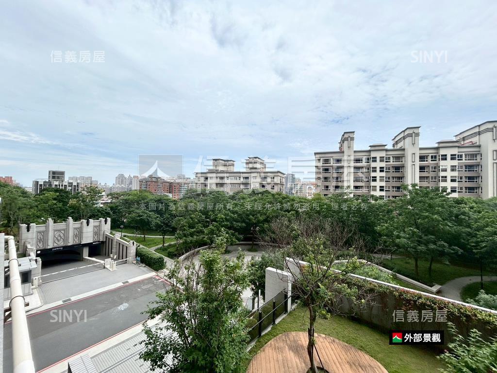美麗華大方面公園露台戶房屋室內格局與周邊環境