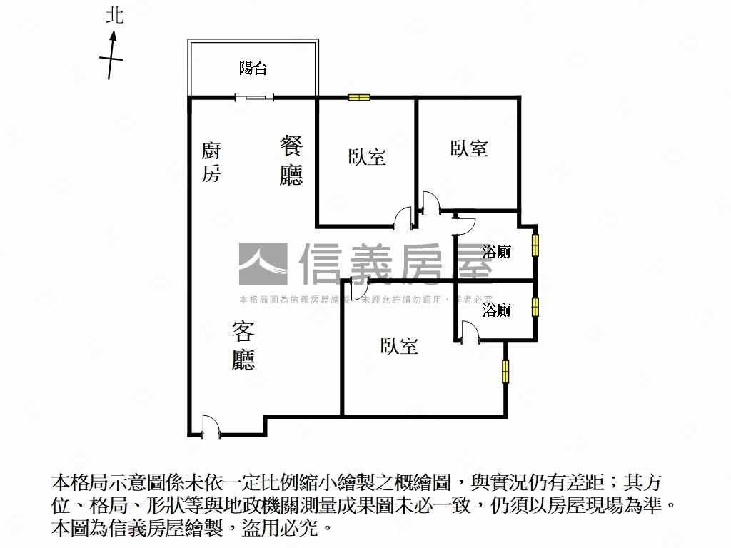 鄉景善品全新三房房屋室內格局與周邊環境