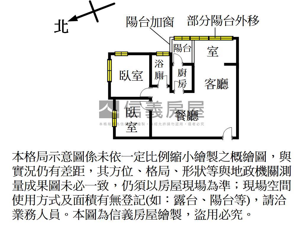 典藏春福聯合國有車位房屋室內格局與周邊環境