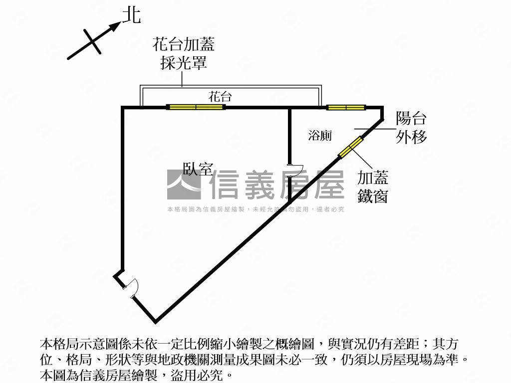 梅川東路中港新歡次頂樓房屋室內格局與周邊環境