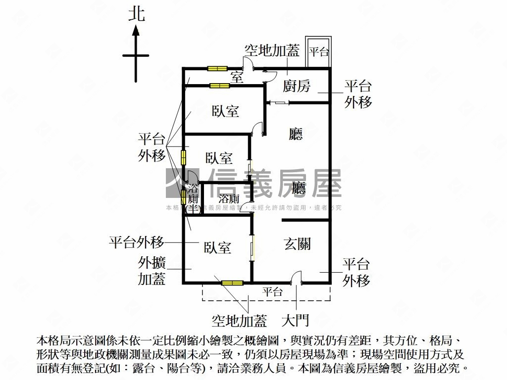 台電捷運站美一樓房屋室內格局與周邊環境
