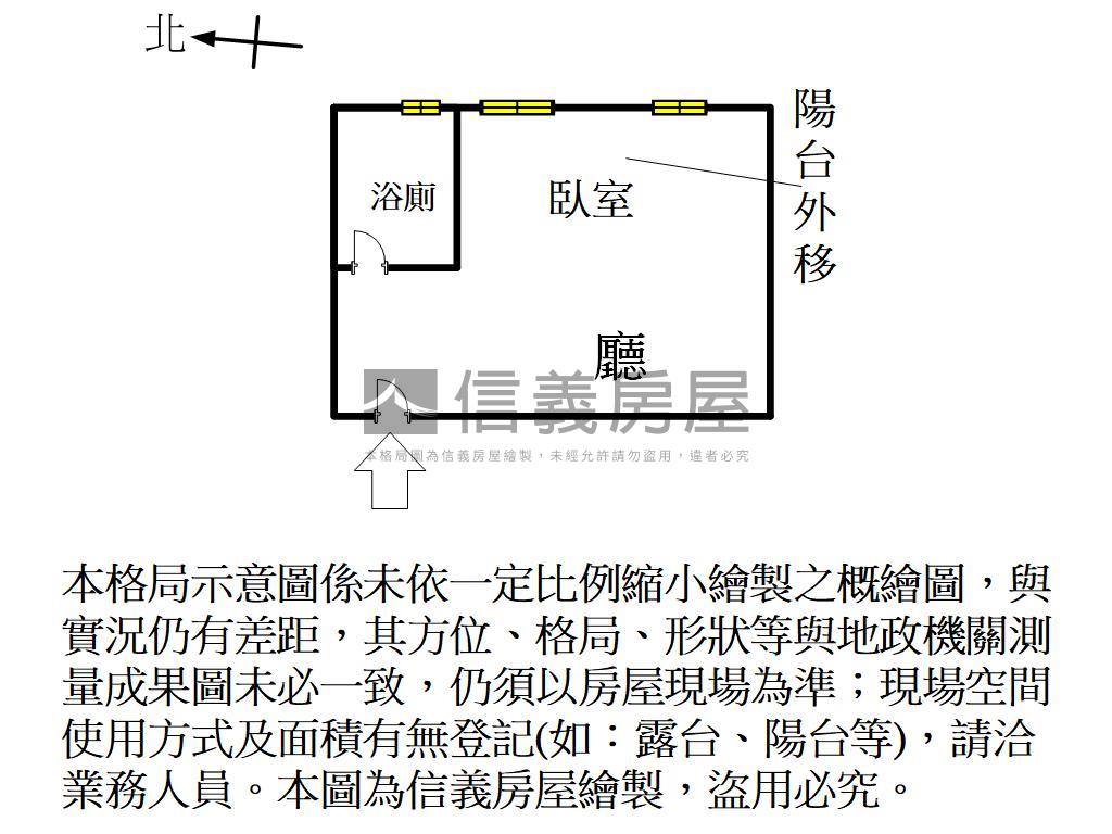 近雄中採光美套房房屋室內格局與周邊環境